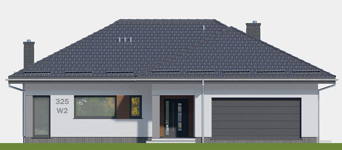 Фасад дома KKD-7462-12 Фасад дома KKD-7462-12