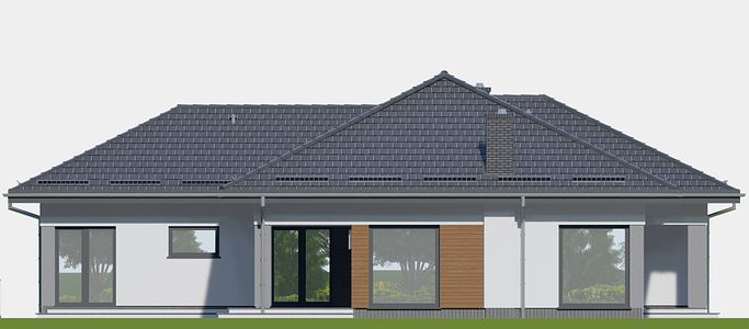Фасад дома KKD-7462-12 Фасад дома KKD-7462-12