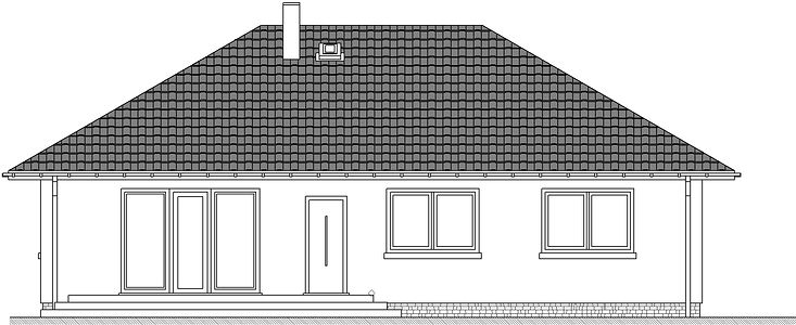 Фасад дома BDD-9538-94 Фасад дома BDD-9538-94