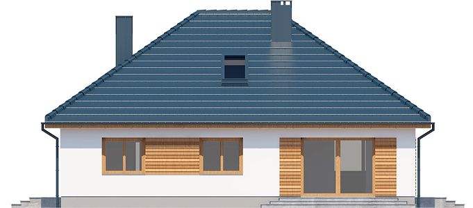 Фасад дома GCE-2632-39 Фасад дома GCE-2632-39