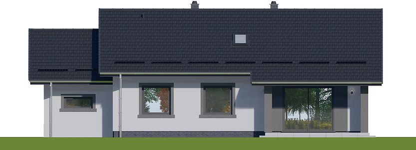 Фасад дома BEG-8977-34 Фасад дома BEG-8977-34
