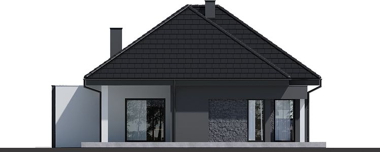 Фасад дома GAF-2834-84 Фасад дома GAF-2834-84