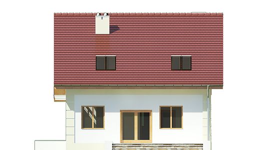 Фасад дома GGF-2691-84 Фасад дома GGF-2691-84