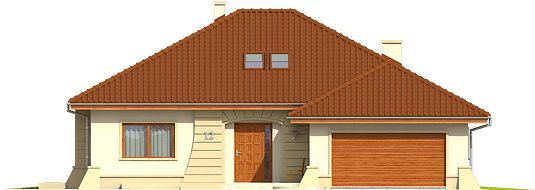 Фасад дома EKK-7369-76 Фасад дома EKK-7369-76