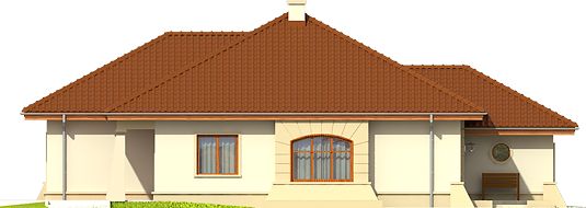 Фасад дома EKK-7369-76 Фасад дома EKK-7369-76