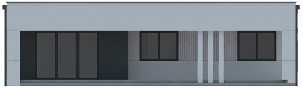 Фасад дома EAE-2276-58 Фасад дома EAE-2276-58